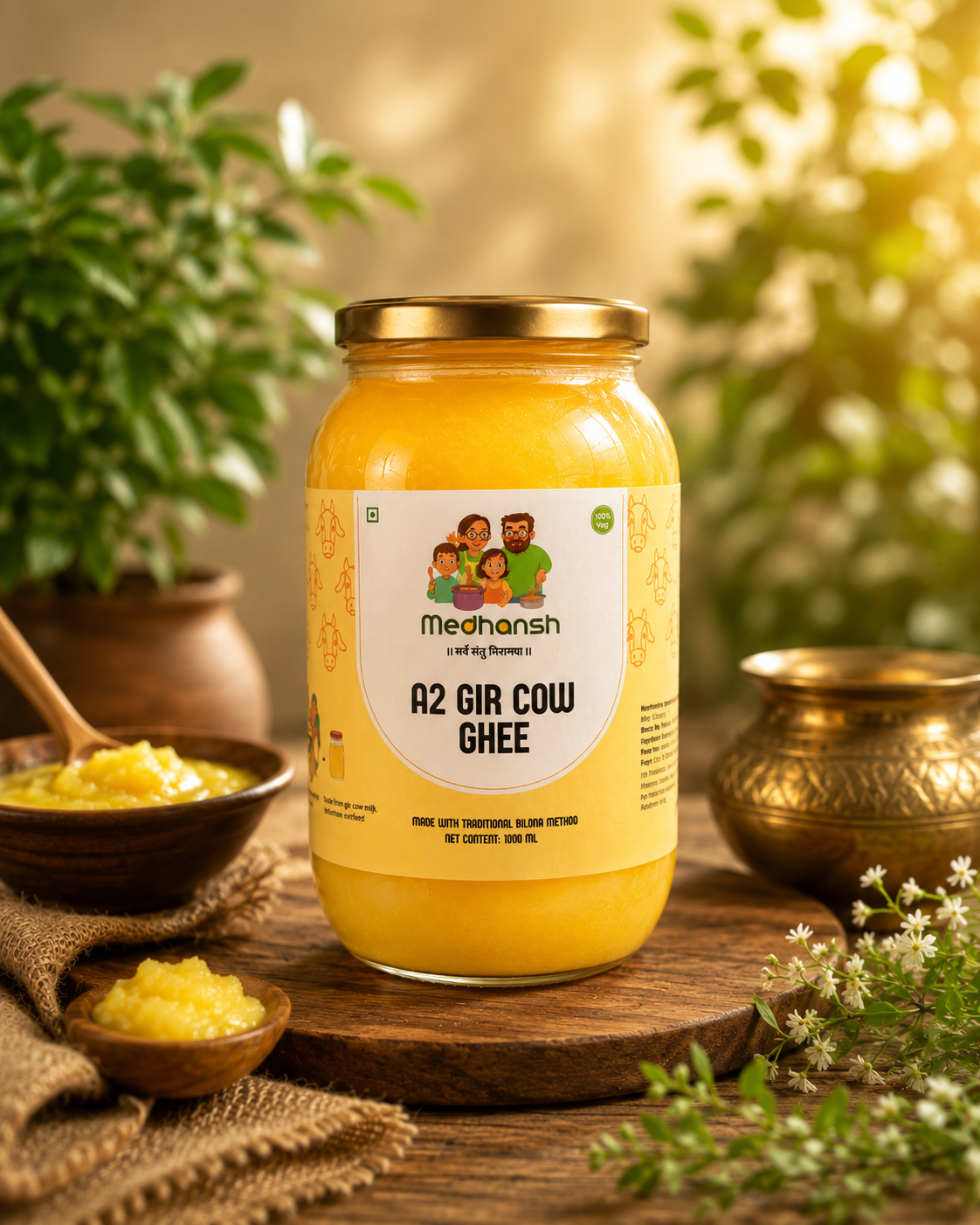 A2 Gir Cow Bilona Ghee