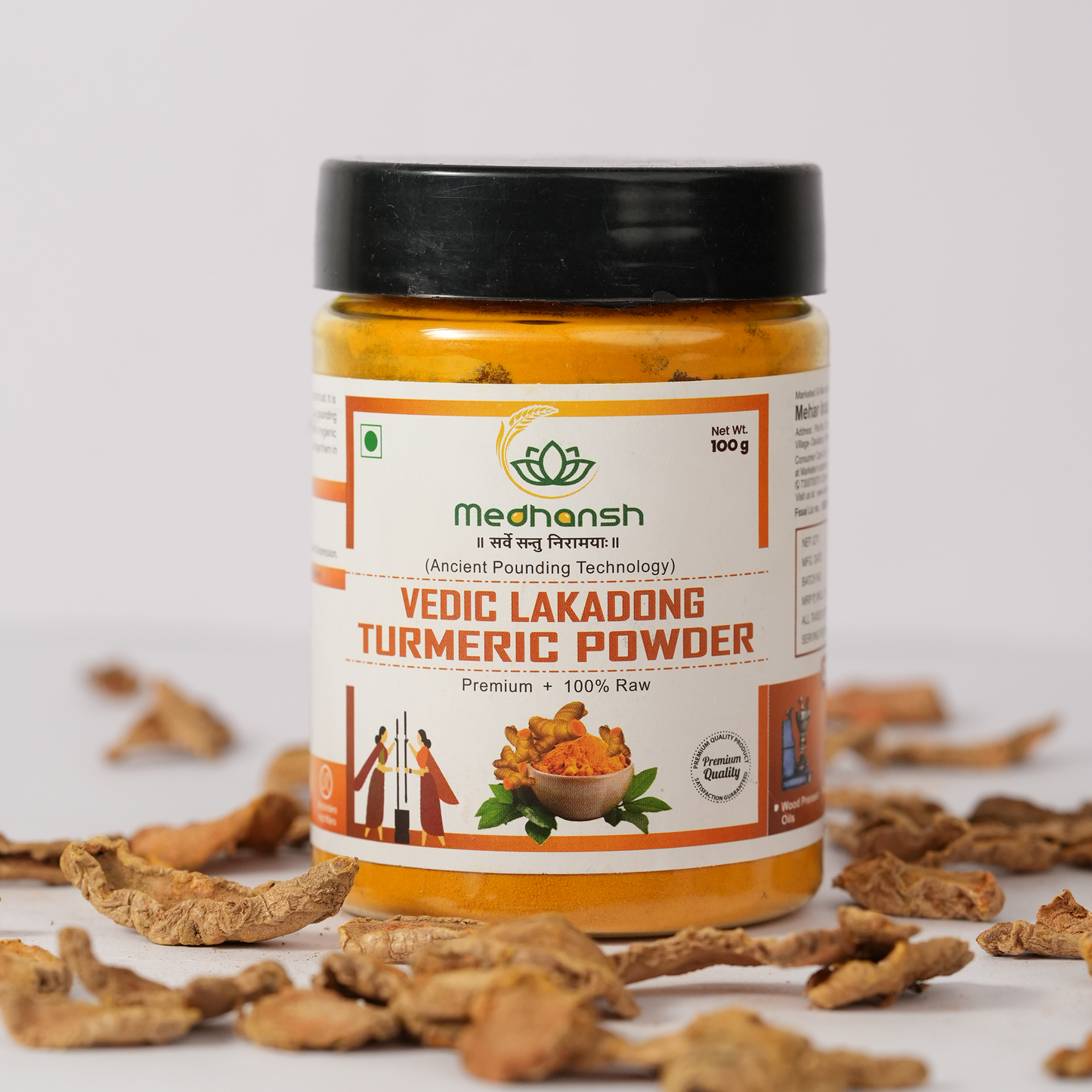 Vedic Lakadong Turmeric Powder