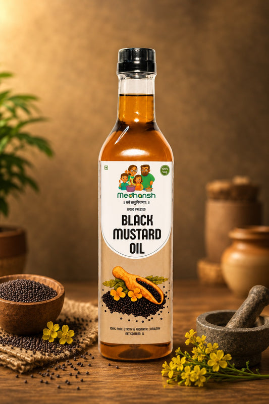 Wood Pressed Black Mustard Oil