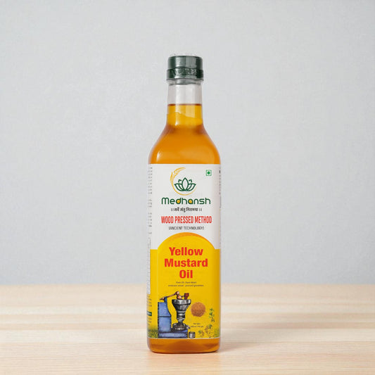 Wood Pressed Yellow Mustard Oil