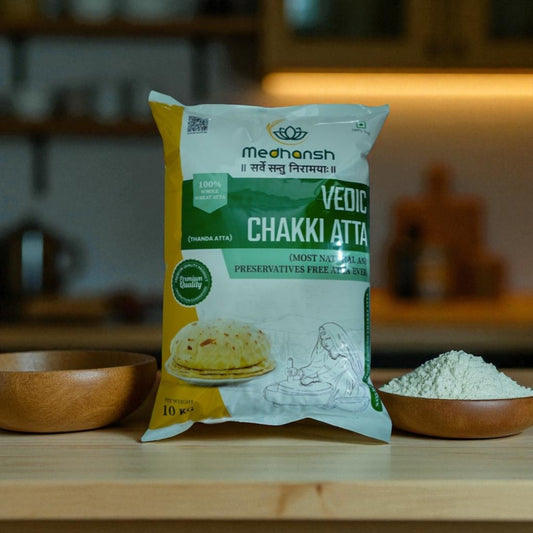 Vedic Thanda Atta (Natural Stone Grinded Wheat Flour)