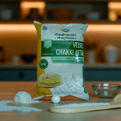 Vedic Thanda Atta (Natural Stone Grinded Wheat Flour)